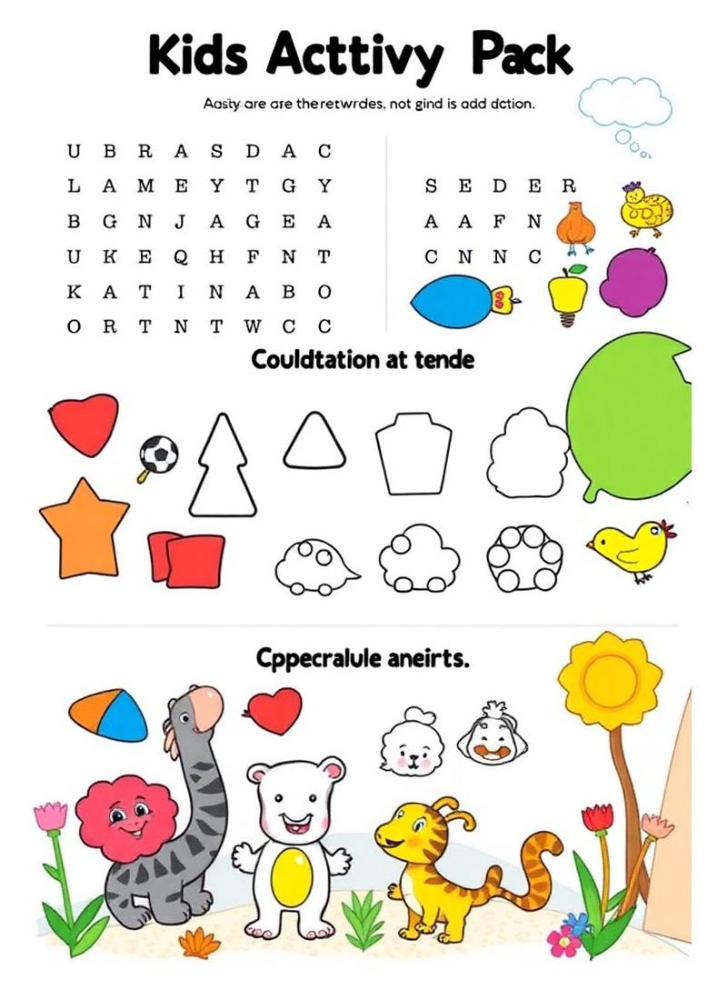 Word & shape pack